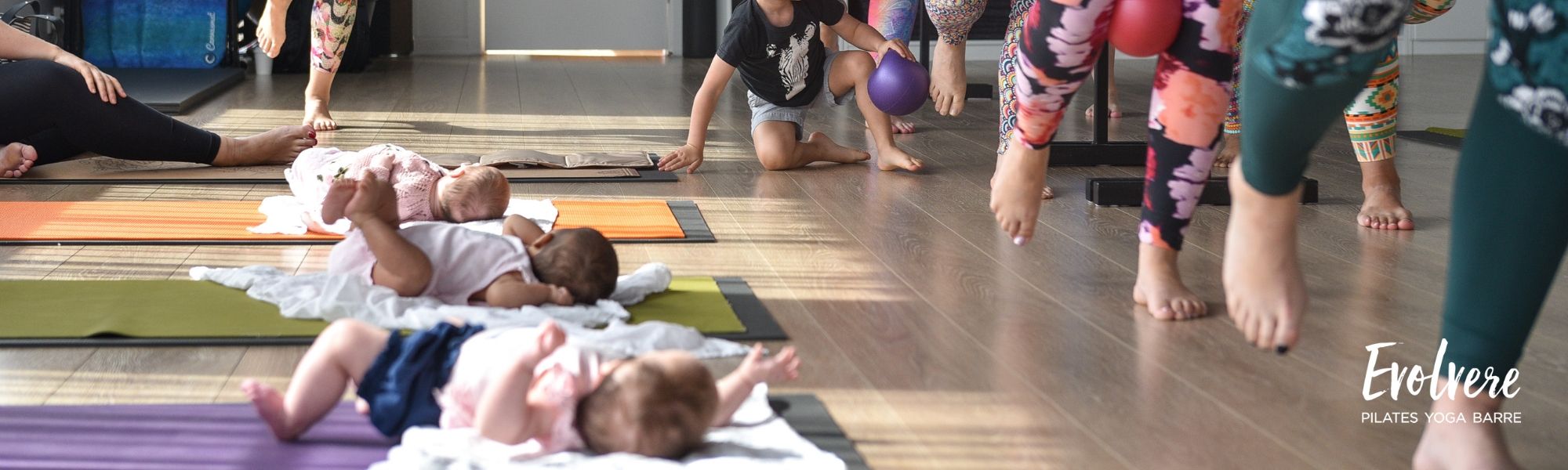 Best Postnatal Mums and Bubs classes in Sydney at Evolvere Barre studio in Lane Cove